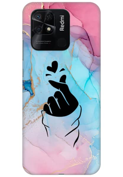 COBERTA Printed Back Cover for Redmi 10 - Korean Heart On Cute Pink Blue Marble (B0BPW92X93) Amazon Price History, Amazon Price Tracker