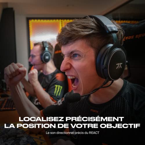 Fnatic React Casque de Jeu pour e-Sport avec Pilotes de 53 mm, Cadre métallique, Son stéréo précis, Microphone détachable Broadcaster, Prise Jack 3,5 mm, compatibilité PC, PS4, PS5, Xbox - Les Beatles, Paul McCartney, John Lennon, RIngo Starr, George Harrison Fnatic React Casque de Jeu pour e-Sport avec Pilotes de 53 mm, Cadre métallique, Son stéréo précis, Microphone détachable Broadcaster, Prise Jack 3,5 mm, compatibilité PC, PS4, PS5, Xbox – Image 6