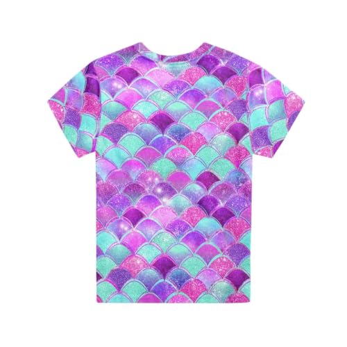 Image of ENLACHIC Girls Teens Pink Flamingo Printed Summer Short Sleeve T-Shirts Cute 3-16 Years