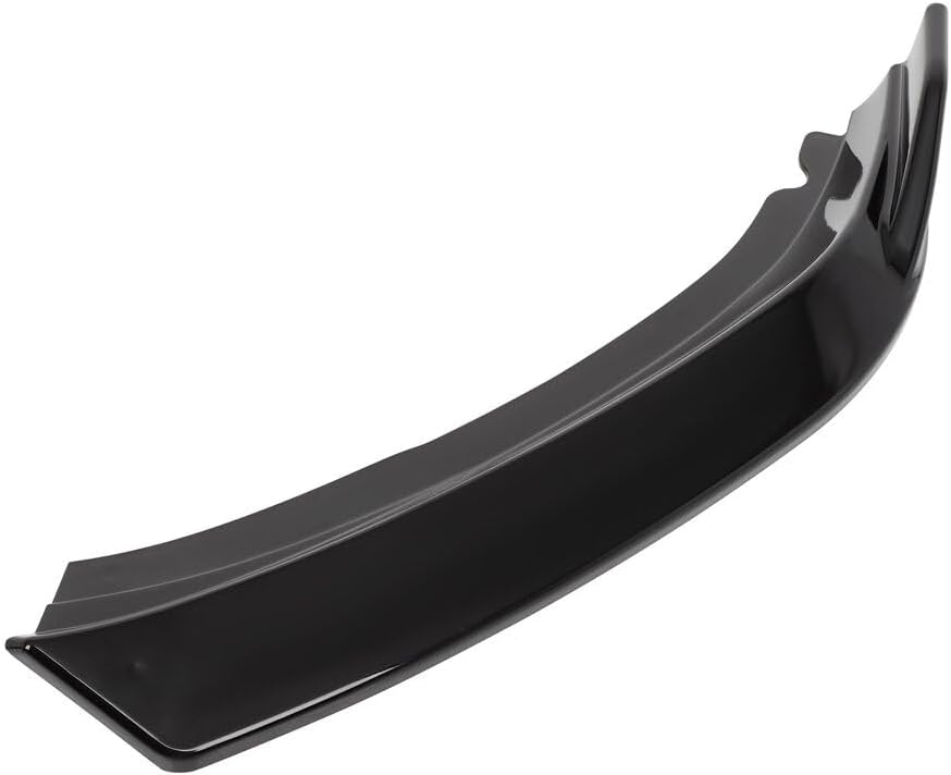 ECCPP Front Bumper Lip PP fit for 2019-2021 for Volkswagen Jetta Front Lip Spoiler Glossy Black Front Lip Body Kit
