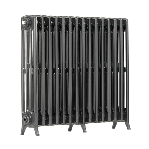 Image of Arroll Bi-Metal Aluminium Edwardian 4 Column Radiator 750 high x 15 Sections Powder Coated RAL 7016