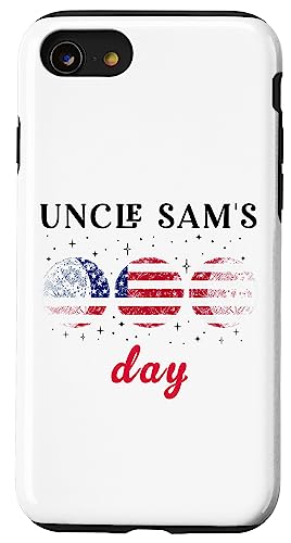 Iphone Se (2020) / 7 / 8 4Th July Uncle Sam's Day America Patriot Usa Flag Case #TOP10