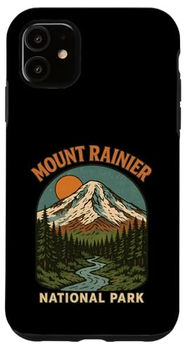 マウントレーニア国立公園 スマホケース iPhone 11 用
