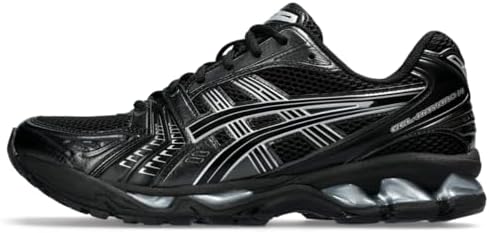 【k】ASICS GEL-KAYANO 14 ブラック 24cm ASICS Tênis esportivo masculino Gel-Kayano 14, Preto/prata pura