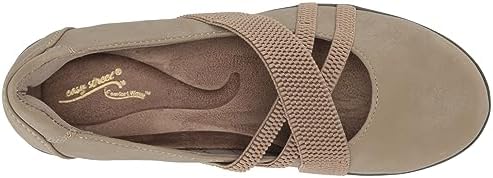 Easy Street Women's Inga Mary Jane Flat, Taupe Matte, 10 X-Wide | Image 4