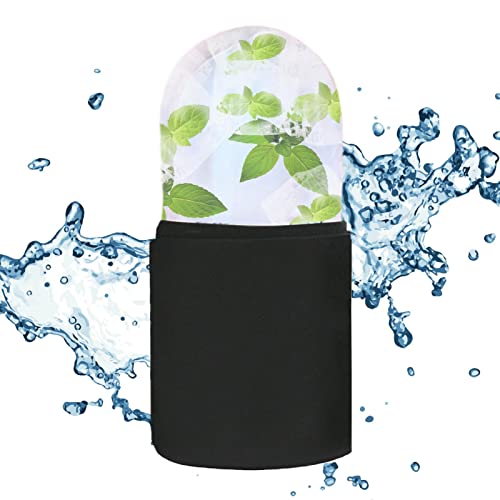Porta Gelo para Rosto | Mini rolo de rosto de gelo de beleza - Cubo Facial de Gelo, Massagem Facial