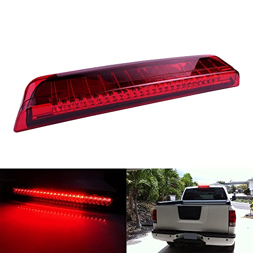 Luz De Freio Traseira De Terceira Luz Led Vermelha Luz De Carga De Montagem Alta Para Nissan Titan 2