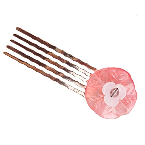 Lurrose 1 Pc Cabelo Leve Pente de Noiva Prático Festa Jóias Estilo Grânulos Apertos de Aniversário D