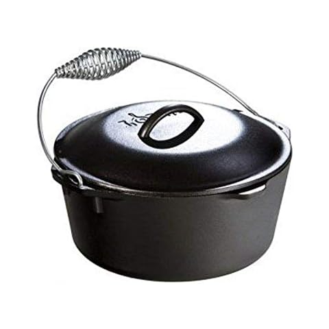 Lodge Cast Iron Dutch Oven, Pre-Seasoned Cover