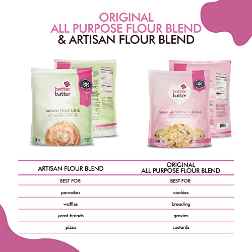 Better Batter 964200 Gluten Free Flour - Award Winning Super Nutritious Flour, Gluten-Free Allergen Free, Cup For Cup Alternative All-Purpose Baking Flour thumb #8