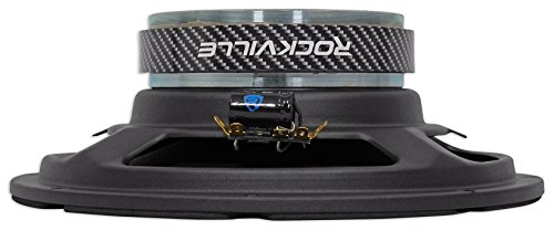 Rockville (4) Rxm108 10" 2400W 8-Ohm Spl Car Midrange Mid-Bass Speakers W/Bullet #TOP6