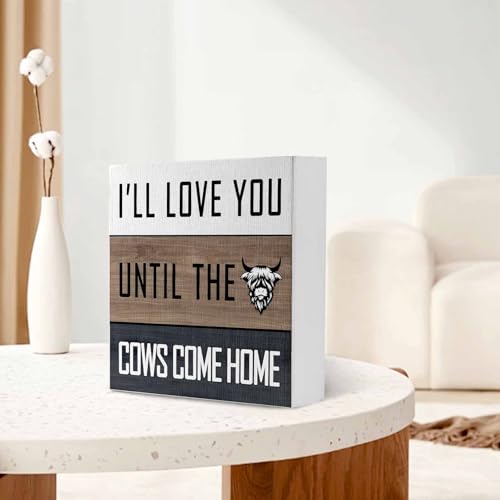 Cute-Highland-Cow-Wooden-Box-Sign-Decor-Rustic-Farmhouse-Style-I-Love-You-Until-the-Cows-Come-Home-Wooden-Plaque-for-Bookshelves-Tables-Living-Room-Shelf-Bedrooms-Office-Tabletop-5-x-5-Inches Cute Highland Cow Wooden Box Sign Decor Rustic Farmhouse Style I Love You Until the Cows Come Home Wooden Plaque for Bookshelves Tables Living Room Shelf Bedrooms Office Tabletop 5 x 5 Inches