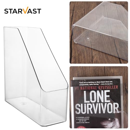 Organiseur de documents A4 STARVAST transparent au design moderne - 3