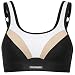Produktbild SWEGMARK - Sporty - 14712 - Sport-BH - Schwarz-Weiß-Haut 80B
