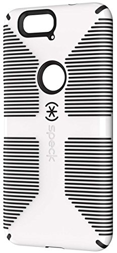 Speck Products CandyShell Grip Cell Phone Case for Google Nexus 6P Smartphone - Retail Packaging - White/Black