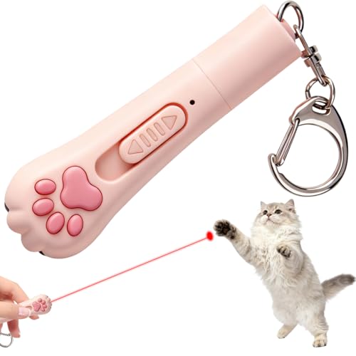 Walfront Cat Toys, 3 Modes & 5 Adjustable Patterns, Portable