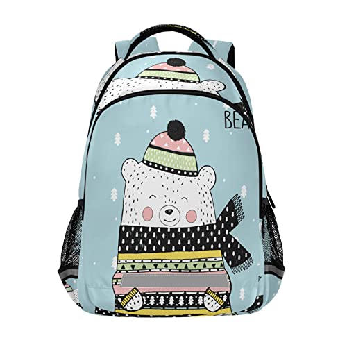 Sacs cartable à dos ergonomique ours pour soulager les épaules des enfants