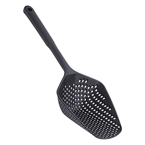 Colher de plástico para coador de água Baoblaze - Amarelo, 34,5 cm