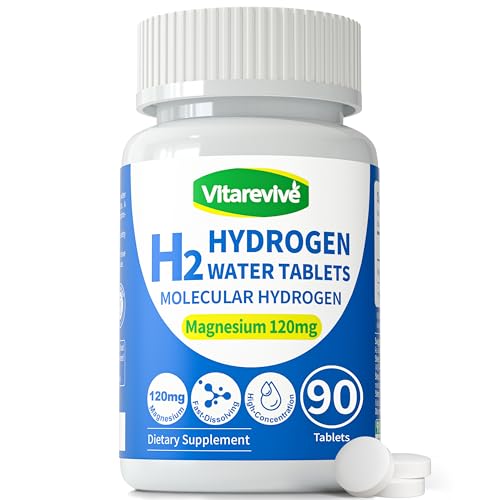 Vitarevive Molecular Hydrogen Water Tablets for Drinking Water – H2
