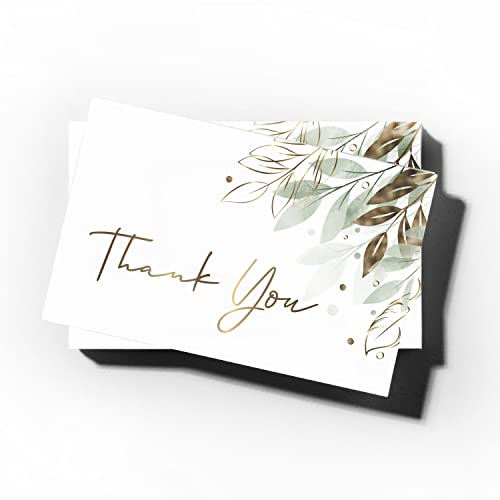 Image of Clickedin - 50 Pieces Thank You Greeting Cards and Tags for All Occasion
