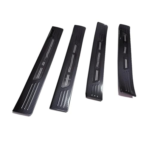 Protection seuil de porte Lexus TX en acier brossé haut de gamme
