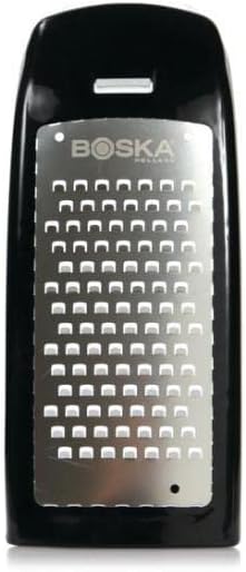 Boska Easy Grater/Table Grater/Dishwasher Safe/Silver/Black / 6.5" x 2.8" x1.8"
