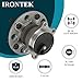 IRONTEK 512332x2 Rear Wheel Hub Bearing Assembly (5 Lugs W/ABS) Compatible for Chrysler 2011-2014 200/2007-2010 Sebring Dodge 2008-2014 Avenger/ 2007-2012 Caliber 2007-2016 Jeep Compass 2PCS