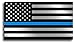 20 Pack of Small YETI Sized Thin Blue Line Police Officer BLM American Flag Vinyl Decal Sticker Car Truck 1.3" x 2.5"