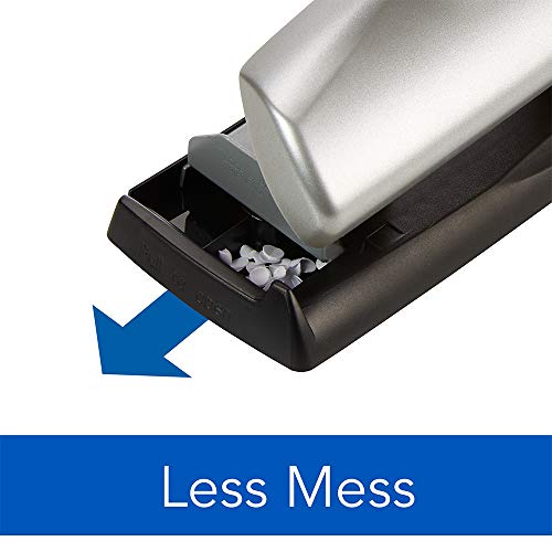 Swingline Desktop Hole Punch, Light Touch Metal Hole Puncher With Adjustable System For 2-7 Holes, Low Effort Paper Punch, Home School & Home Office Supplies, 20 Sheet Capacity, Black/Silver (74030) #TOP4