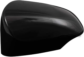Brock Aftermarket Replacement Part Driver Side Mirror Cover Paint to Match Black with Signal Compatible with 2014-2019 Toyota Corolla