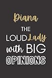 lady diana unfall auto  Diana The Loud Lady With Big Opinions: Personalized Journal Gift For Girls And Women Named Diana Organiser To Do List Notebook For Writing Notes & ... Gift For Her 110 Blank Lined Pages 6x9 Inches