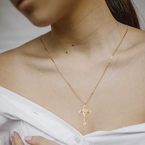 Lliysoun Cross Pendant Necklace For Women Jewelry Gold Cross Necklaces Gifts For Women Girl Cross Necklace Minimalist Trendy Jewelry Valentines Day Gifts Cn8 #TOP1