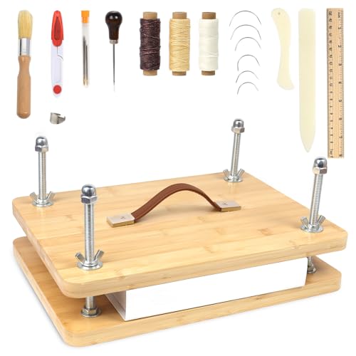 35 PCS Book Press Bookbinding Kit, 15.5