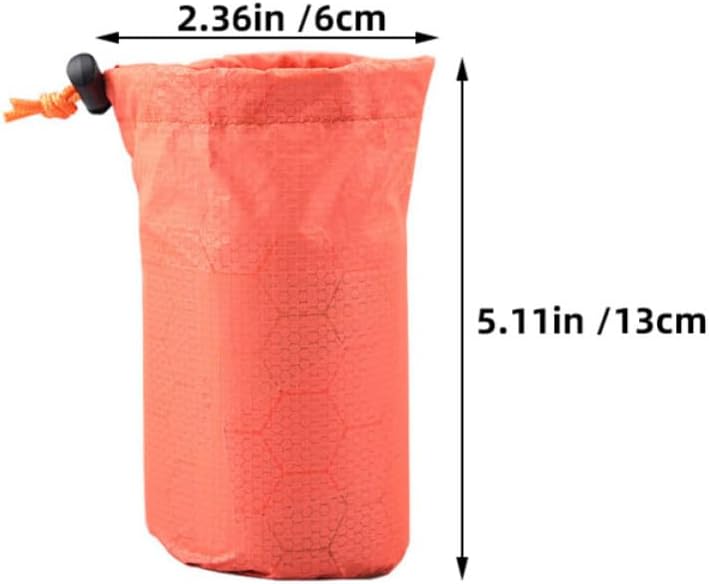 3pcs Outdoor Drawstring Storage Bags for Camping and Hiking, Multifunctional Nylon Compression Pouches with Large Capacity and Lightweight Design for Trekking Gear
