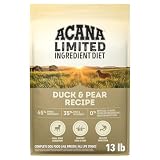 ACANA Singles Limited Ingredient Grain Free High Protein Dry Dog Food Duck & Pear Recipe 13lb Bag