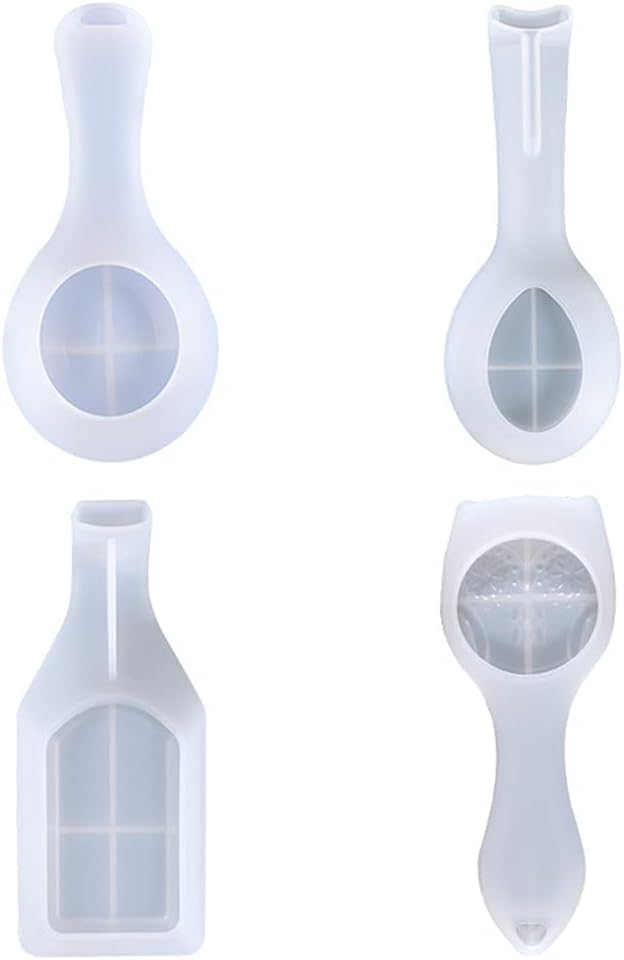 Silicone Mold Spoon Fork Holder Pad Epoxy Resin Mold Spatula Rack Utensil Tray Silicone Mold, 21.6x9.04x4cm image 4
