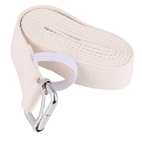 ifundom Portable Yoga Strap 1.2m Stretch Band Pure Cotton for Flexibility Training Physical Therapy