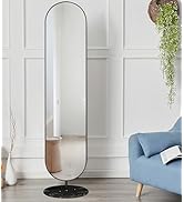 Amazon.co.jp: MIMIER 全身鏡 スタンドミラー HD鏡面 360回転