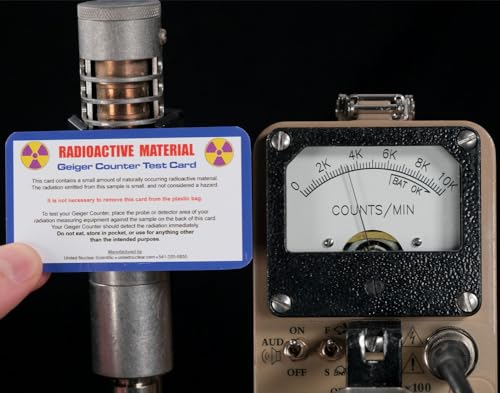United Nuclear N\A Geiger Counter Test Card thumb #1