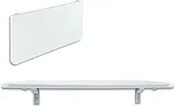 Mesa Dobrável Retratil De Parede 77x40 Cozinha, Sala, Jantar, Estudo, MultiUso