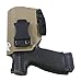 Fierce Defender IWB Kydex Holster CZ P10c w/Olight PL-Mini Valkyrie The Paladin Series -Made in USA- (Flat Dark Earth)