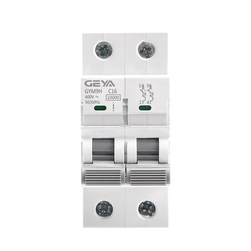 Salvavita Riarmo Automatico Interruttore Automatico MCB 10KA 1P 2P 3P 4P 6A 10A 16A 20A 25A 32A 40A 50A 63A 230V 400V Curva C Differenziale Riarmo Automatico(4 Pole C Curve,6A)