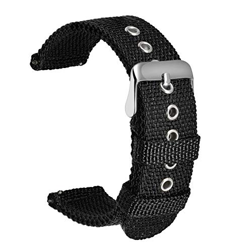 [Partita migliore] Il silicone impermeabile e i tipi di scelta dei colori andranno meglio con il tuo orologio, o scelta di vestiti. Questo cinturino è anche una buona scelta per una standard per uso pesante orologio.