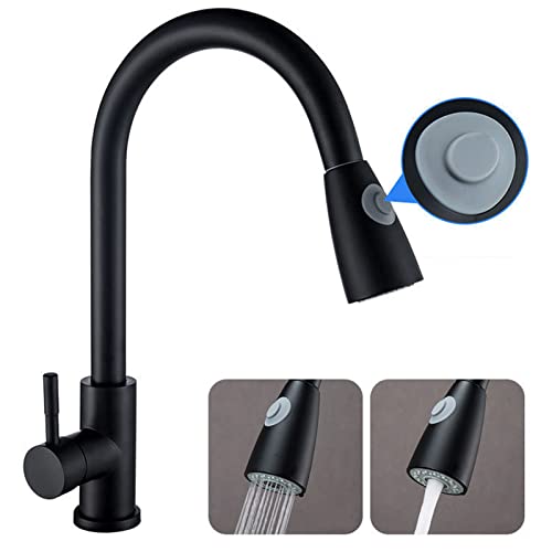Grifo de cocina con rociador extraíble para acabar con las salpicaduras de agua 7