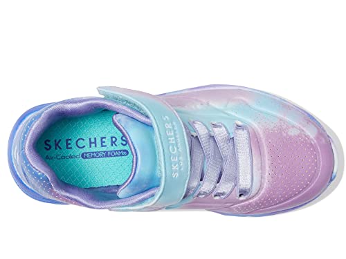 Skechers Unisex-Child Street Uno Lite-Splatter Glows Sneaker3