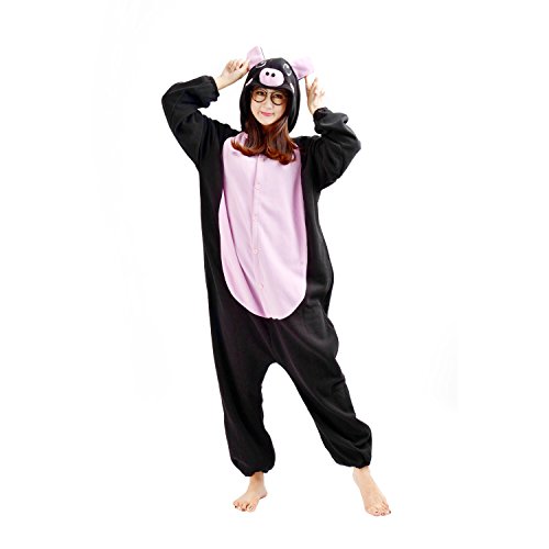DarkCom Disfraz de Animal Unisex para Adulto Sirve como Pijama o Cosplay Sleepsuit de una Pieza Cover