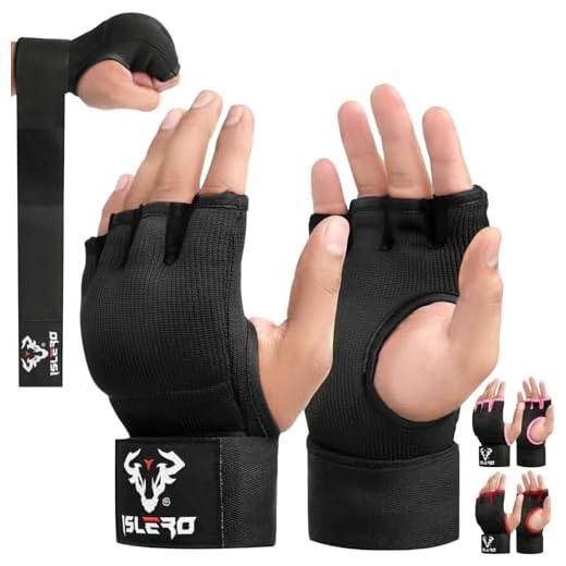 Islero Boxing Hand Wraps with Gel Protection