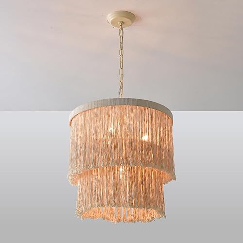 Lustre bohème QHQQXN pour une ambiance chaleureuse dans la salle à manger