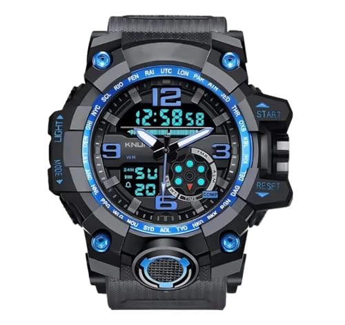 Relogio Masculino Shock Esportivo Grande Resistente À Água