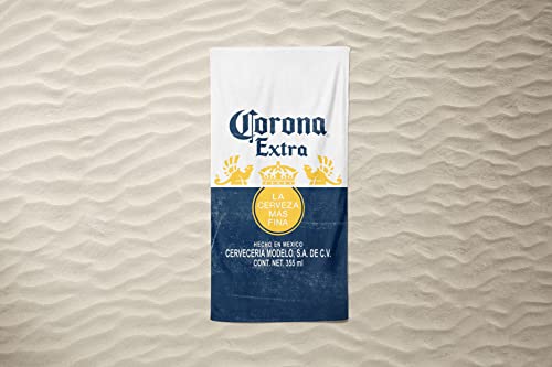 Kit Cerveja Corona LN 330ml 4 Und + Toalha de Praia Corona 1 Und
